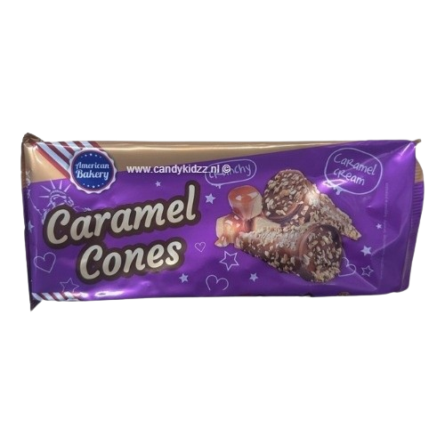 American Bakery - Caramel Cones (112Gr)