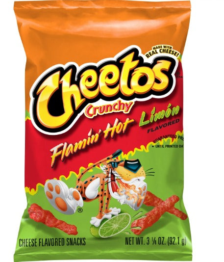 Cheetos - Flamin Hot Lime Crunchy (190gr)