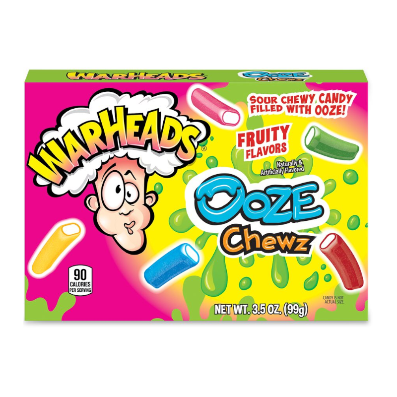WarHeads - Ooze Chews Fruity Flavours (99g)
