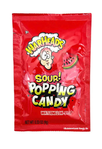 Warheads - Sour Popping Candy Watermelon