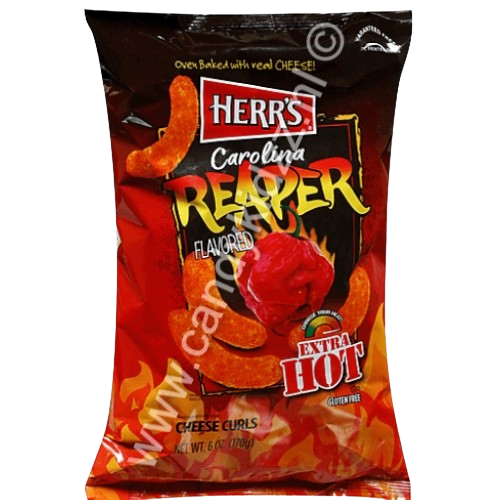 Herr's - Carolina Reaper Flavored Extra Hot (28gr)