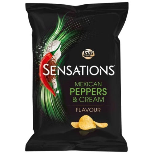 Lays Sensation - Mexican Peppers & Cream