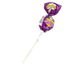 Lolly Super sour Bubblegum Warheads Grape - 1 stuk