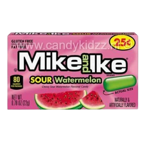 Mike and Ike - Sour Watermelon (22gr)
