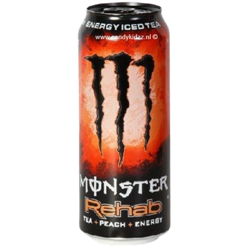 Monster - Rehab Peach Iced Tea (500ml)
