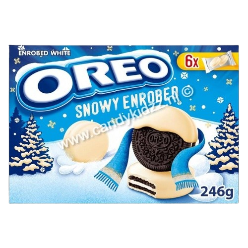 Oreo - Snowy Enrobed Biscuits (246gr)