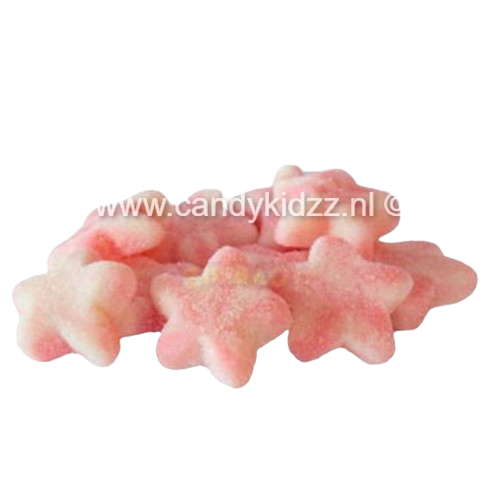 Sugared Pink Twist Stars (152)