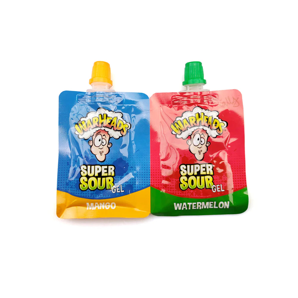 Warheads - Super Sour Gel Double Pack  Mango Watermelon (40g)