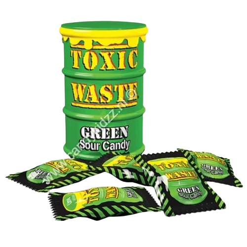 Toxic Waste - Green Sour Candy (42gr)