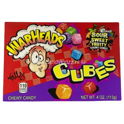 Warheads - Chewy Cubes (113g)