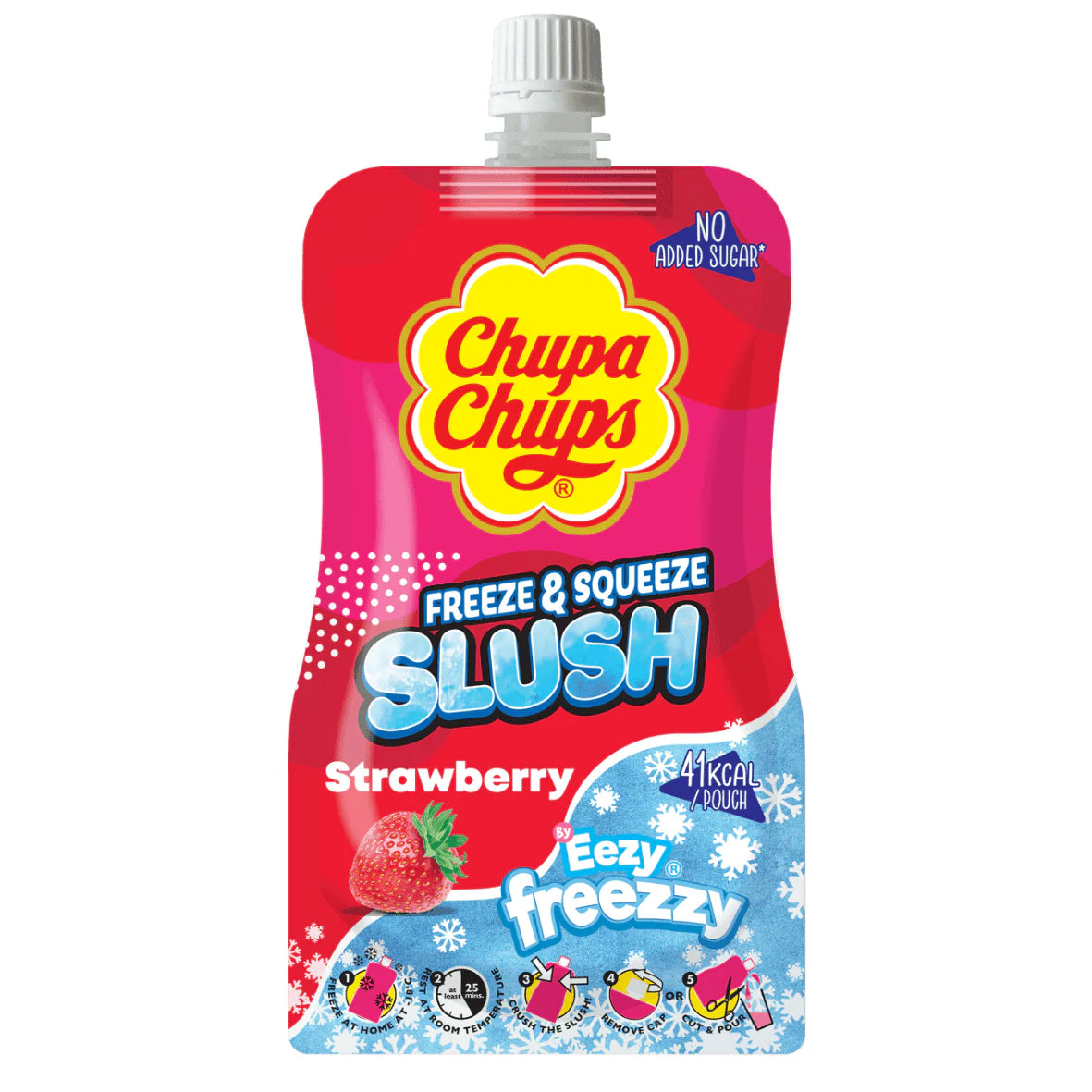Chupa Chups - Slush Strawberry (250ml)