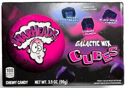 Warheads - Galactic Mix Cubes (99gr)